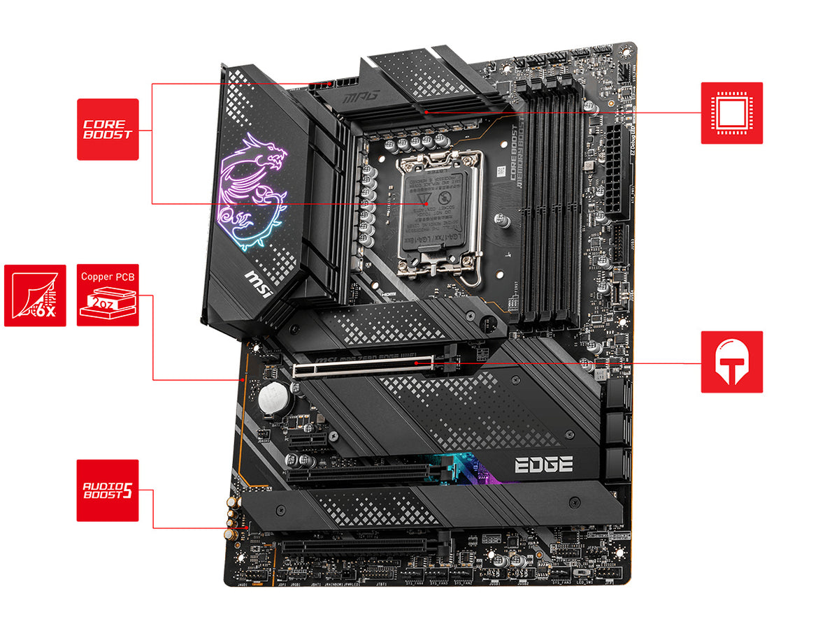 MSI MPG Z690 Edge WiFi — manufacturer reference image