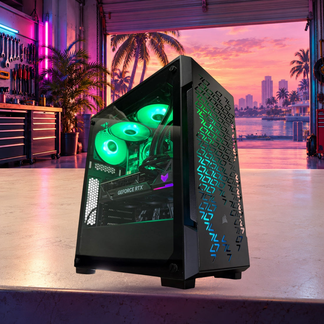 i7-9700F Gaming PC | 8-Core | RTX 30/40/50 Options | 32GB RAM | 1TB NVMe SSD | ASUS Prime™ | Brand New