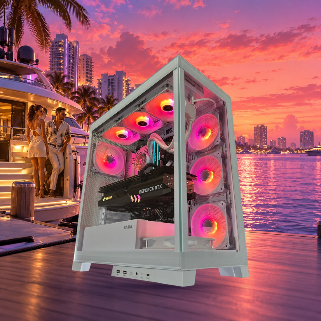 i9-13900F Gaming PC | 24-Core | RTX 30/40/50 Series Options | 64GB RAM | 2TB Gen 4 NVMe SSD | ASUS™ PRIME | WIFI + BT | Brand New