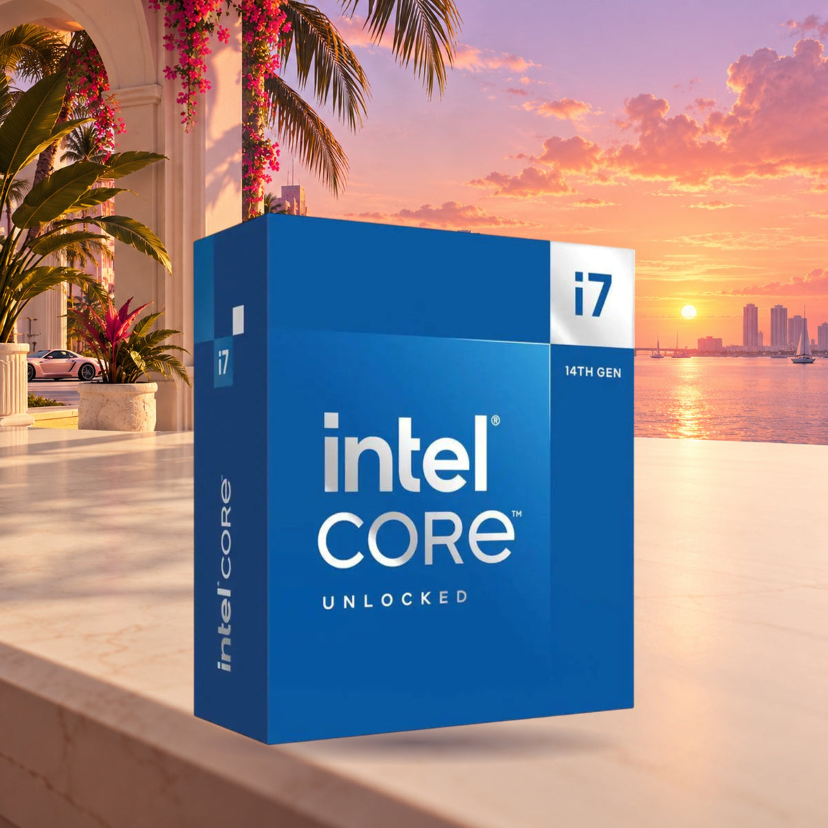 Intel Core i7-14700K 20-Core LGA1700 CPU | Factory Sealed New — Groovy Computers product artwork