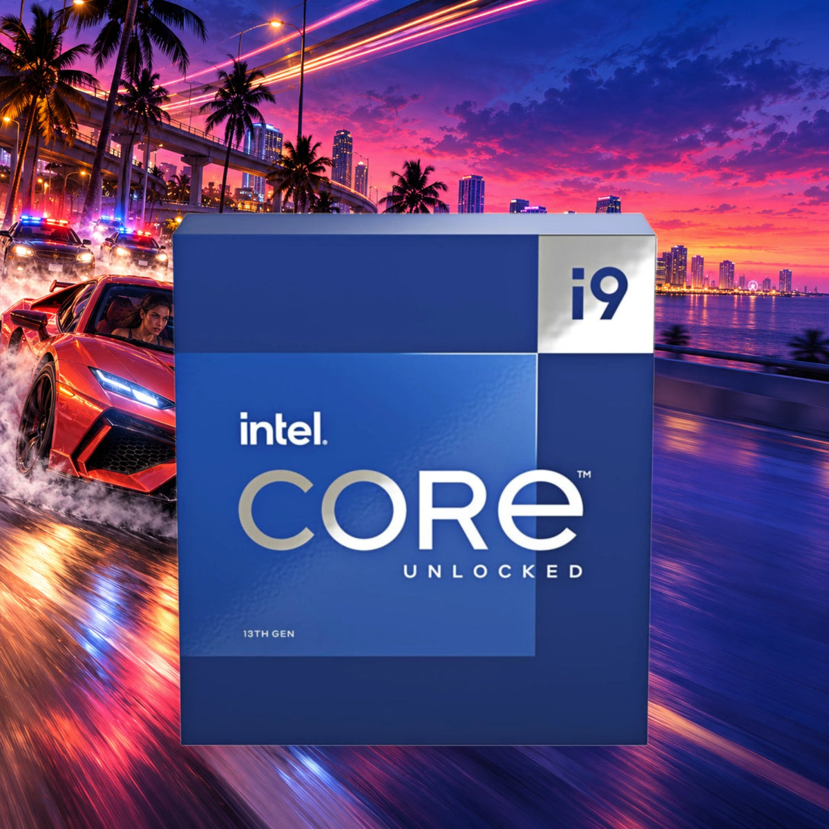Intel Core i9-13900K 24-Core LGA1700 CPU | Factory Sealed New — Groovy Computers product artwork