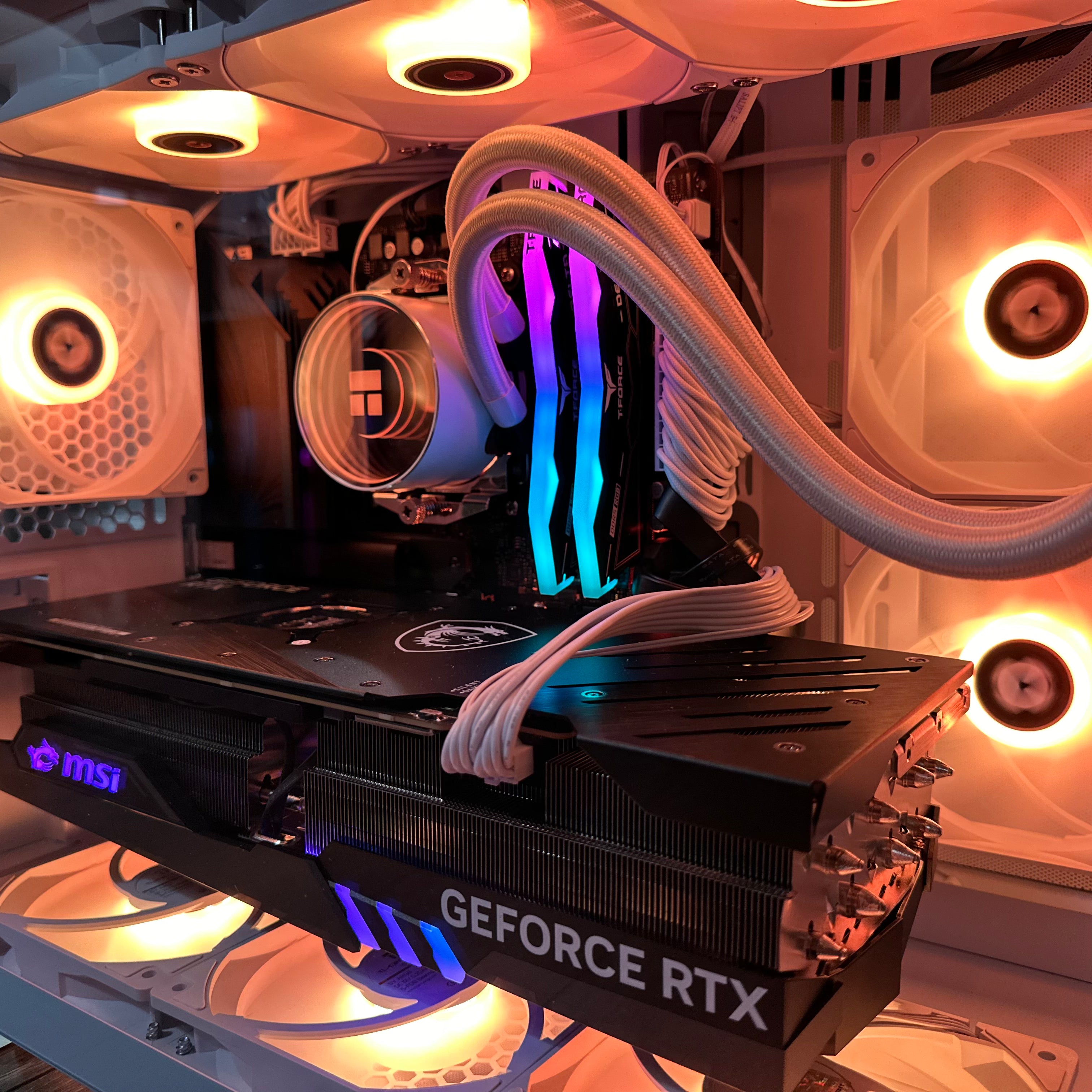 Ryzen 7 7800X3D Gaming PC | 8-Core | RTX 30/40/50 Series Options | 32GB DDR5 6400MHz | 1TB NVMe SSD | PG Riptide™ | Brand New