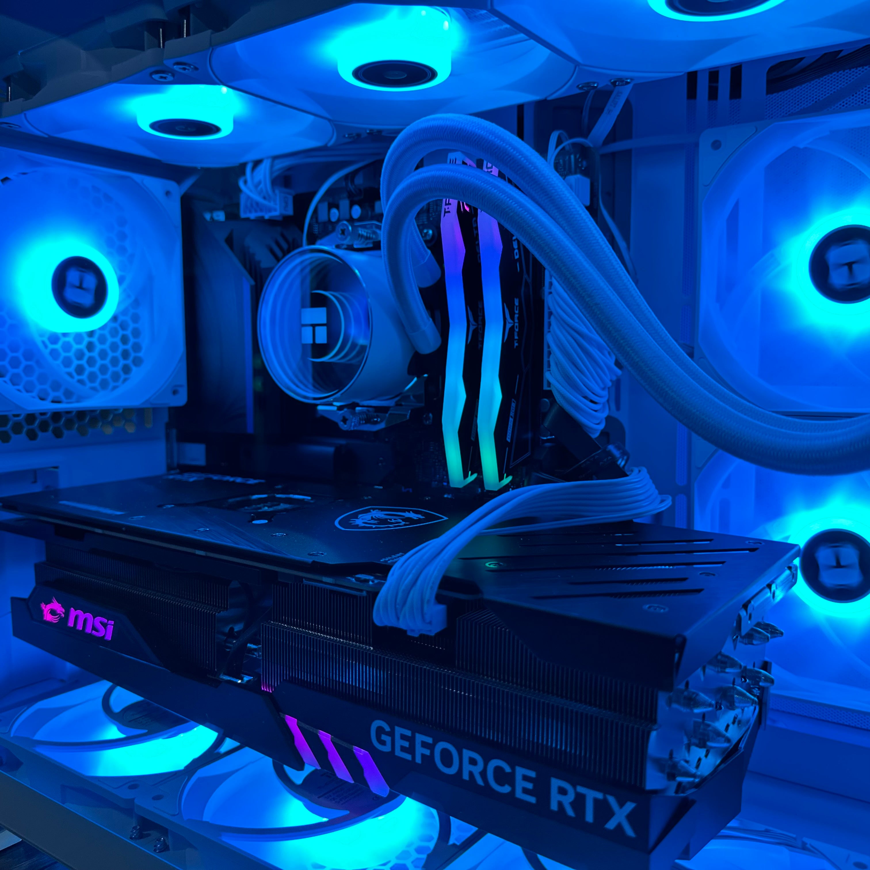 Ryzen 7 7800X3D Gaming PC | 8-Core | RTX 30/40/50 Series Options | 32GB DDR5 6400MHz | 1TB NVMe SSD | PG Riptide™ | Brand New