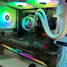 Load image into Gallery viewer, Brand New High-End 8-Core Gaming PC, Ryzen 7 7700x (Better Than i9-12900K), RTX 4080 / 4070 Options, 32GB 6000mhz DDR5 Ram, 2TB NVME SSD, WIFI + BT
