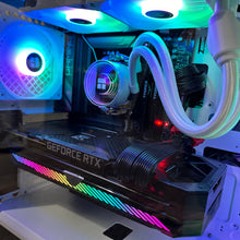 Load image into Gallery viewer, Brand New High-End 8-Core Gaming PC, Ryzen 7 7700x (Better Than i9-12900K), RTX 4080 / 4070 Options, 32GB 6000mhz DDR5 Ram, 2TB NVME SSD, WIFI + BT
