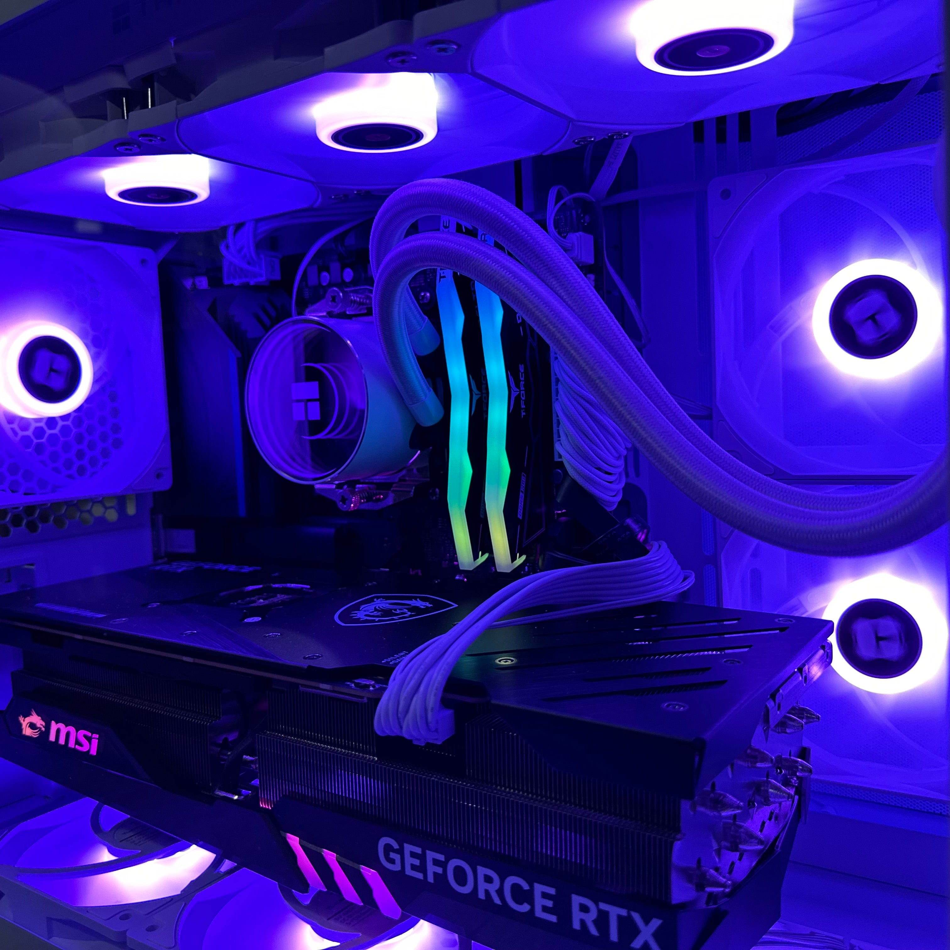 Ryzen 7 7800X3D Gaming PC | 8-Core | RTX 30/40/50 Series Options | 32GB DDR5 6400MHz | 1TB NVMe SSD | PG Riptide™ | Brand New