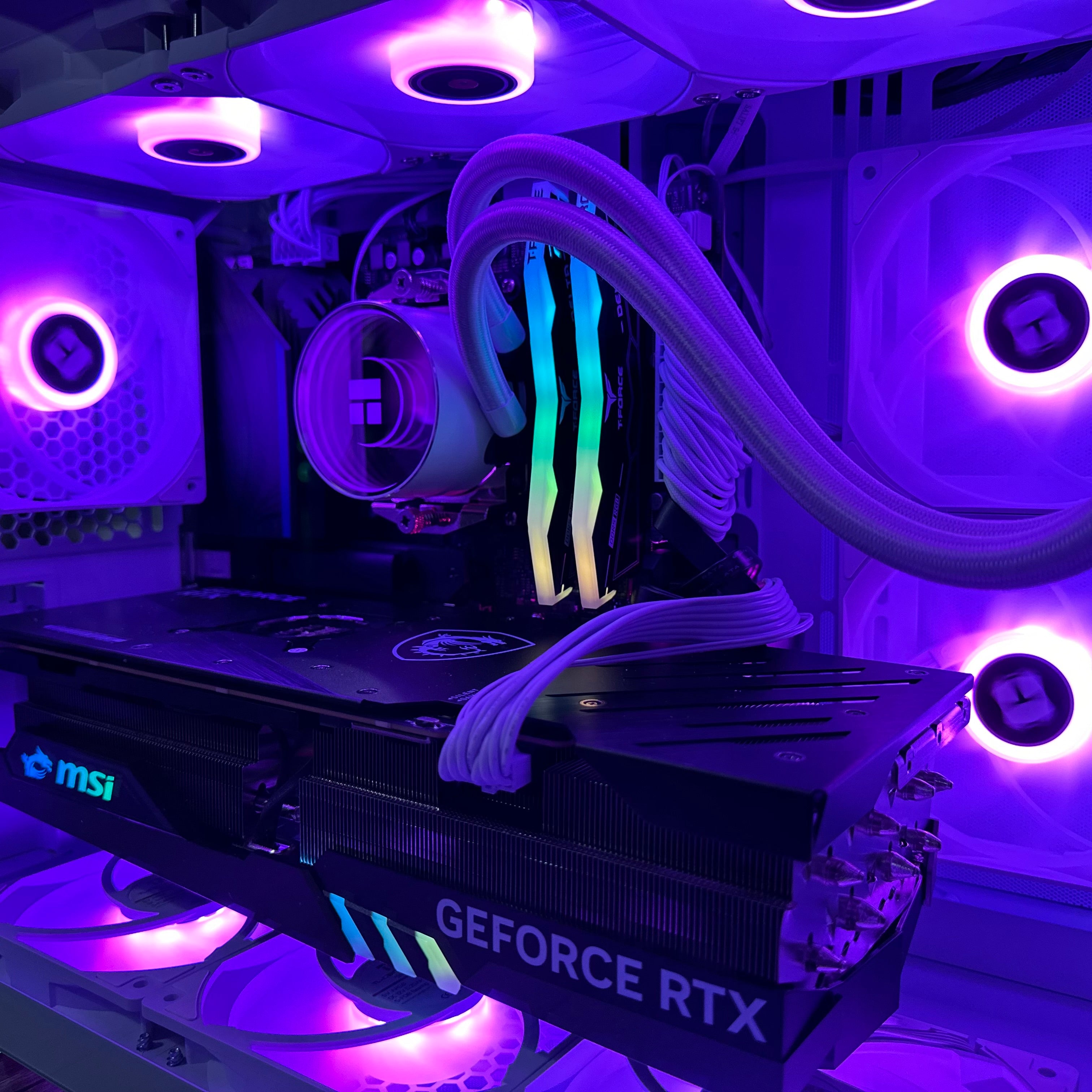 Ryzen 7 7800X3D Gaming PC | 8-Core | RTX 30/40/50 Series Options | 32GB DDR5 6400MHz | 1TB NVMe SSD | PG Riptide™ | Brand New