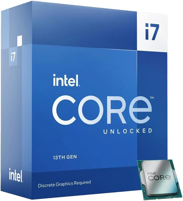 Intel Core i7-13700KF retail box — manufacturer product image