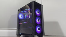 Load and play video in Gallery viewer, Brand New 8-Core High-End Gaming PC Ryzen 7 5700x (Similar to i9-11900K), RTX 4080 / 4070 Options, 32GB 3200mhz DDR4 Ram, 1TB NVME SSD, 4TB HDD
