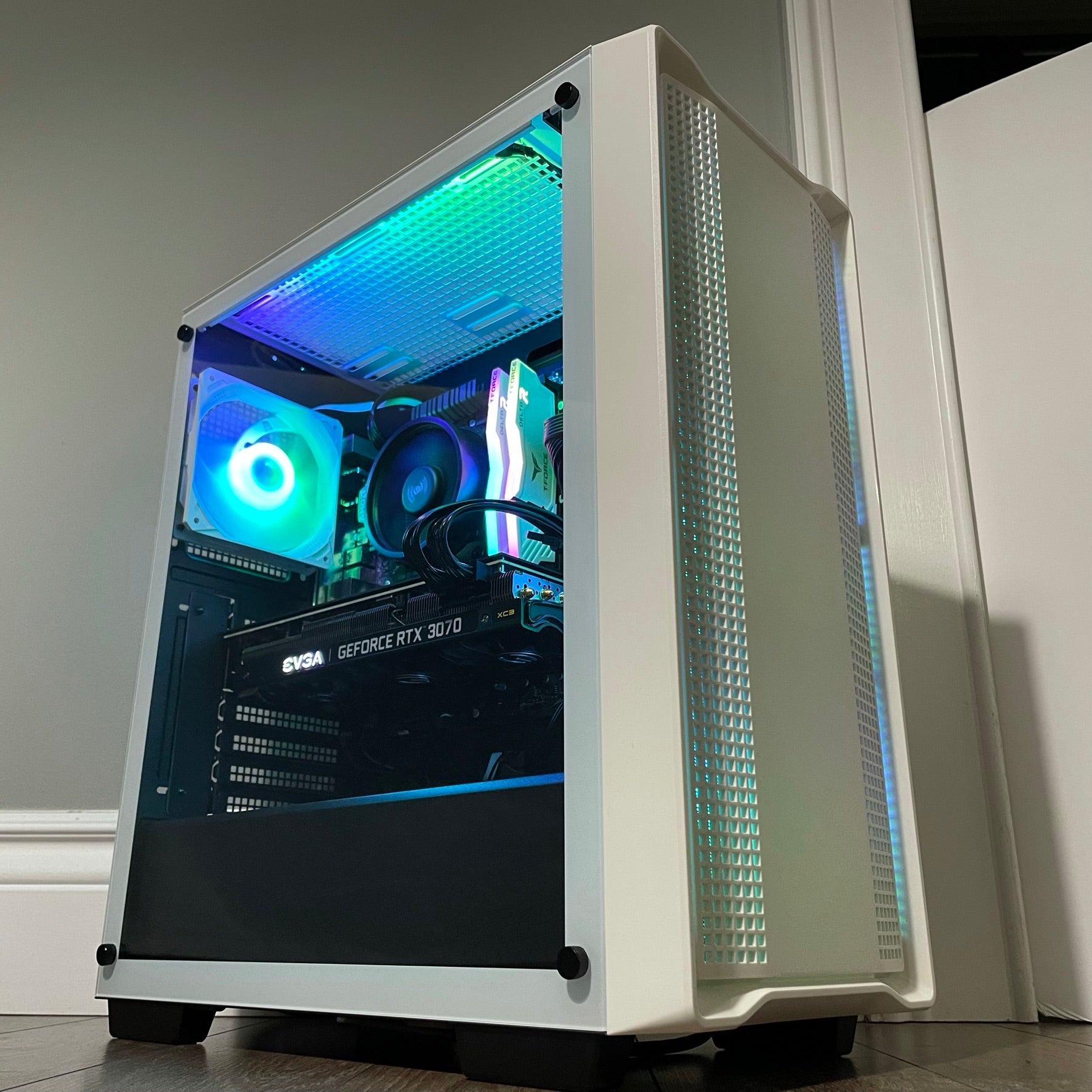 Brand New High End 6-Core Gaming PC, Ryzen 5 5600 (i9-9900K Performance), RTX 3070 Options, 16GB 3600mhz DDR4 Ram, 500GB SSD, 2TB HDD Generic
