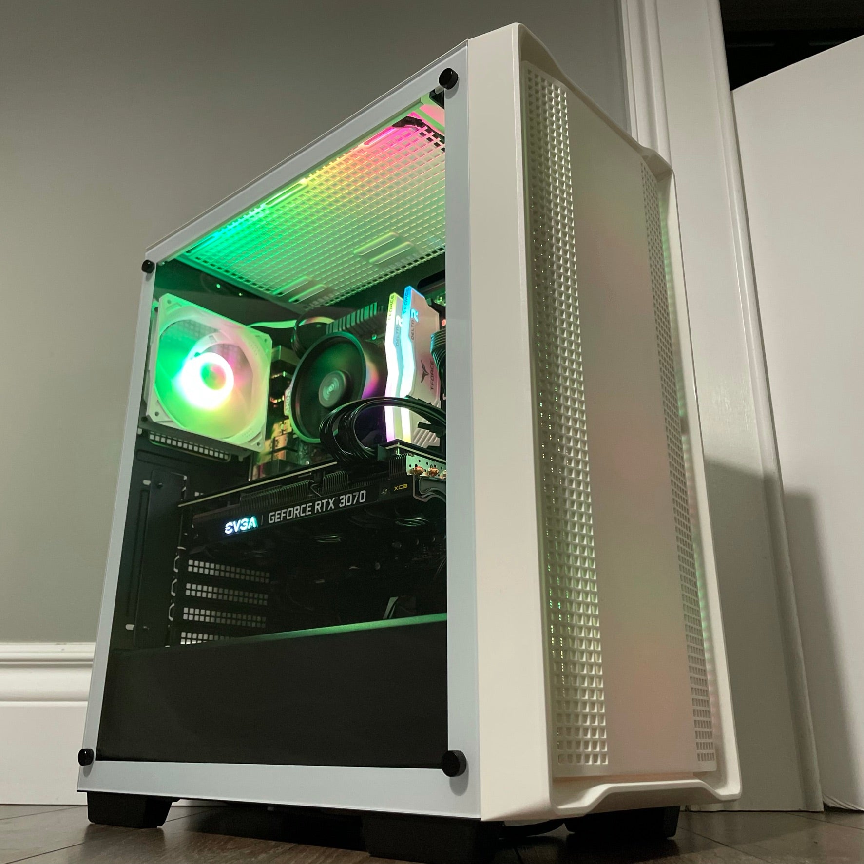 Brand New High End 6-Core Gaming PC, Ryzen 5 5600 (i9-9900K Performance), RTX 3070 Options, 16GB 3600mhz DDR4 Ram, 500GB SSD, 2TB HDD Generic