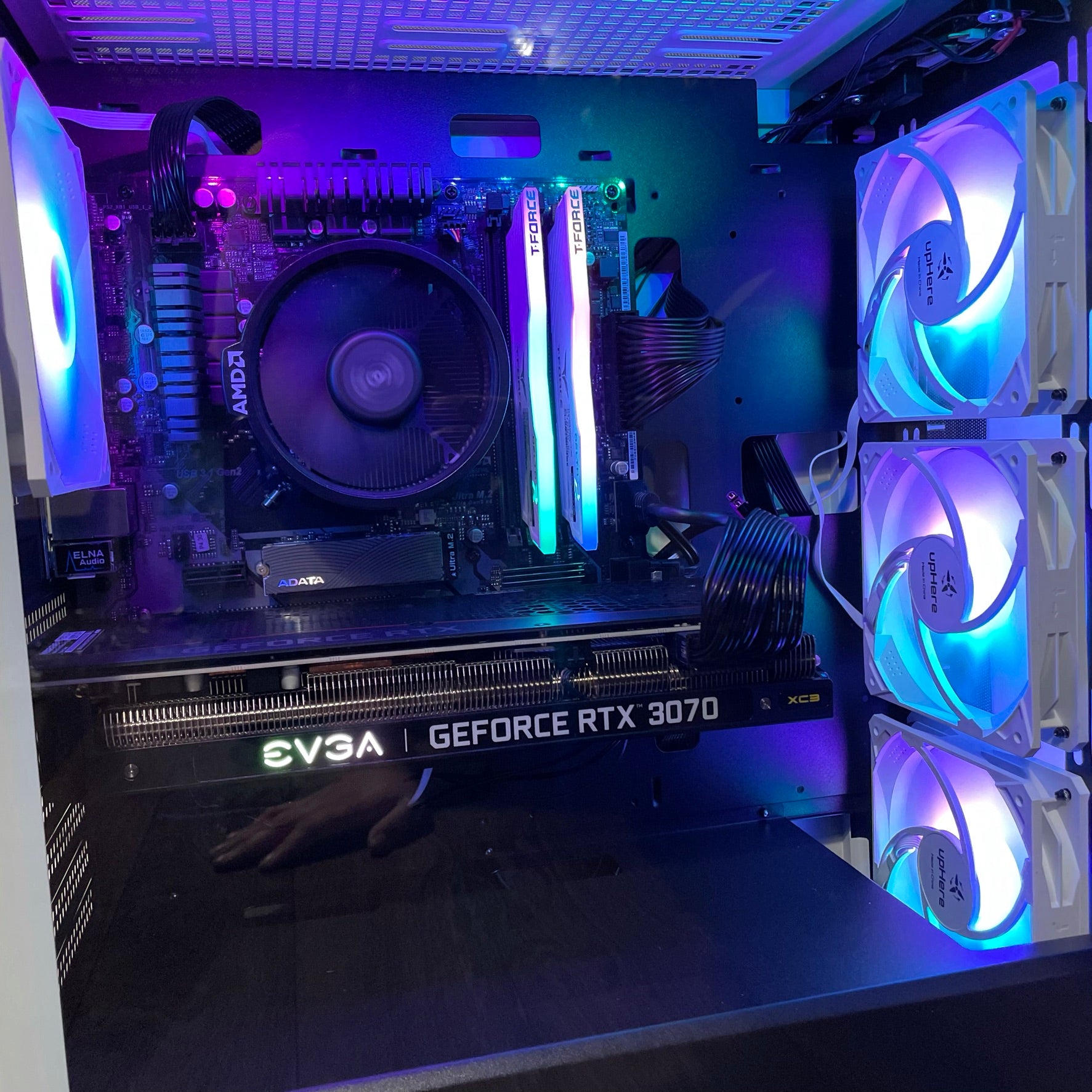 Brand New High End 6-Core Gaming PC, Ryzen 5 5600 (i9-9900K Performance), RTX 3070 Options, 16GB 3600mhz DDR4 Ram, 500GB SSD, 2TB HDD Generic