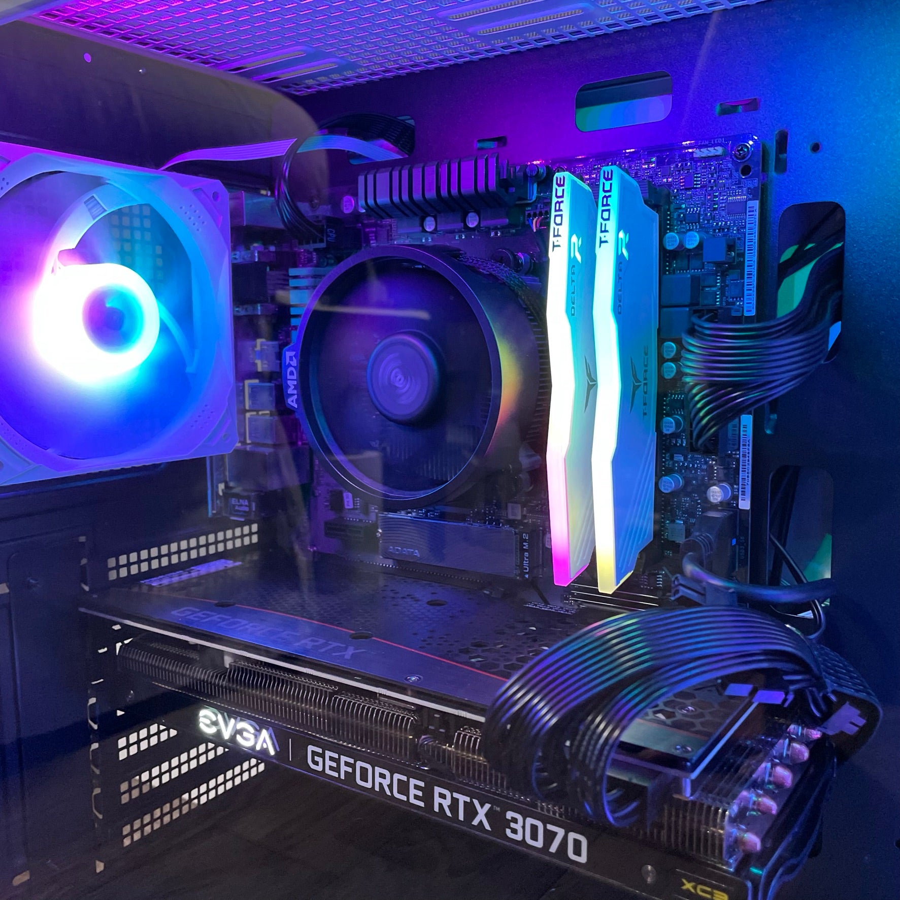 Brand New High End 6-Core Gaming PC, Ryzen 5 5600 (i9-9900K Performance), RTX 3070 Options, 16GB 3600mhz DDR4 Ram, 500GB SSD, 2TB HDD Generic