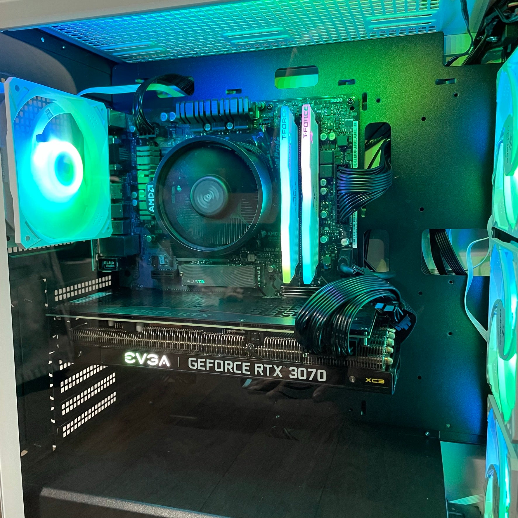 Brand New High End 6-Core Gaming PC, Ryzen 5 5600 (i9-9900K Performance), RTX 3070 Options, 16GB 3600mhz DDR4 Ram, 500GB SSD, 2TB HDD Generic