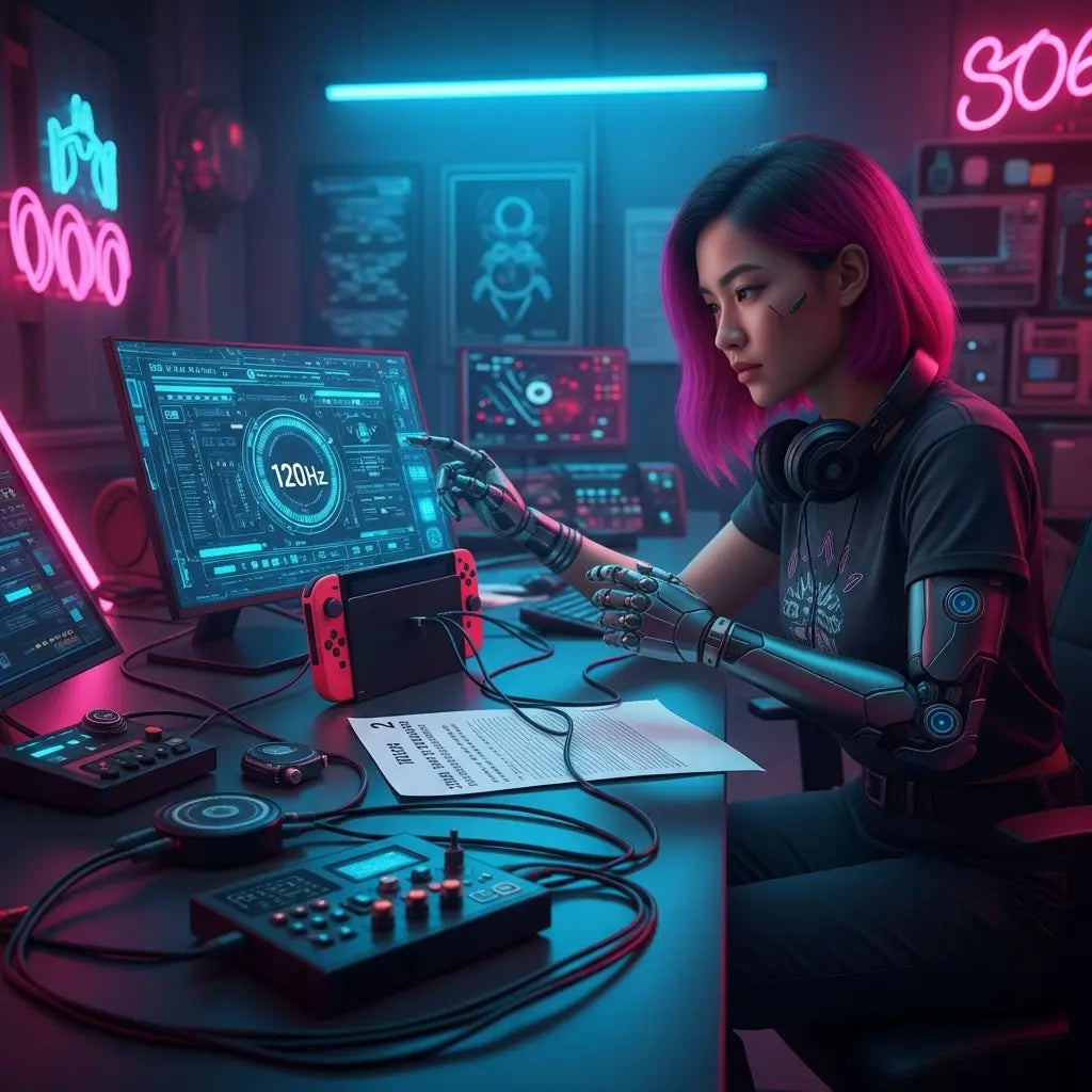 Switch 2 Cannot Handle 120 Hz Gaming, too slow for even 60 Hz gaming