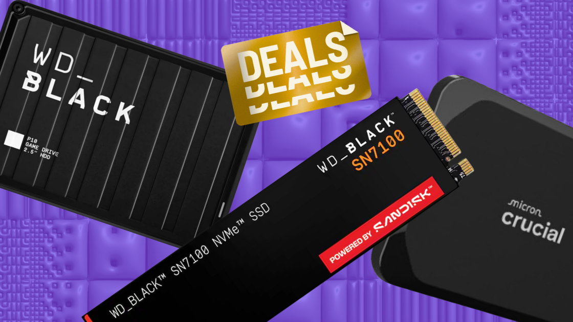 Keep Your Data Safe and Sound With April's Best Internal and External SSD and HDD Deals