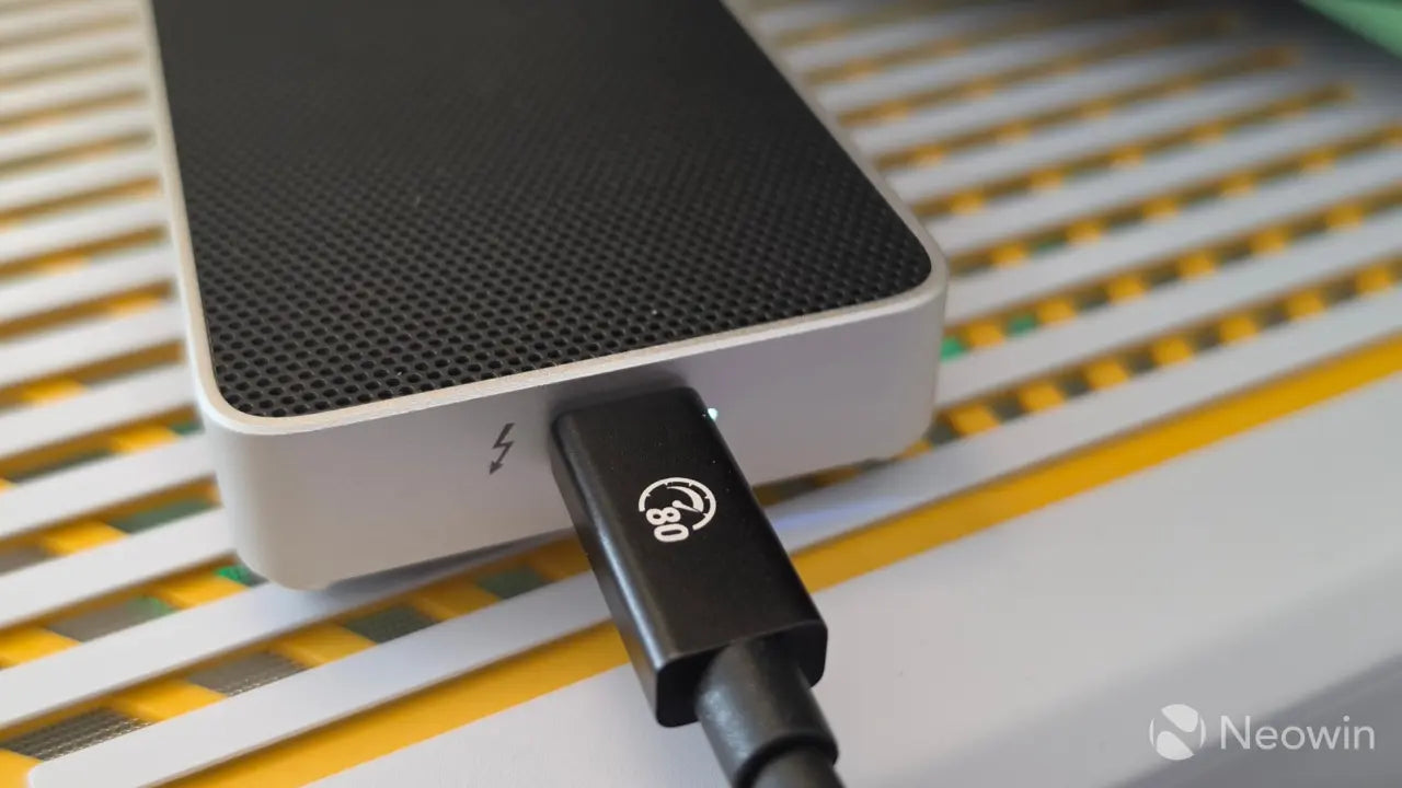 ORICO X50 Thunderbolt 5 Portable SSD review: Blazing speeds and innovative cooling