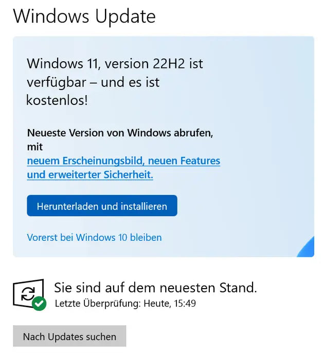 Windows 11 update be offered even if the TPM is disabled?