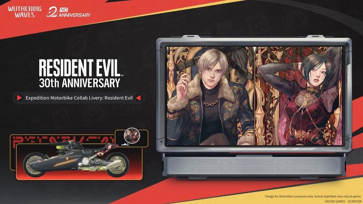 Wuthering Waves teams up with Resident Evil and five other titles for anniversary event