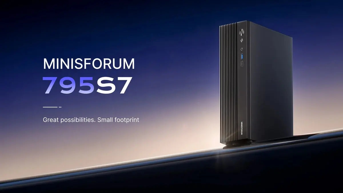 Minisforum Releases 795S7: Ryzen 9 7945HX Mini Desktop