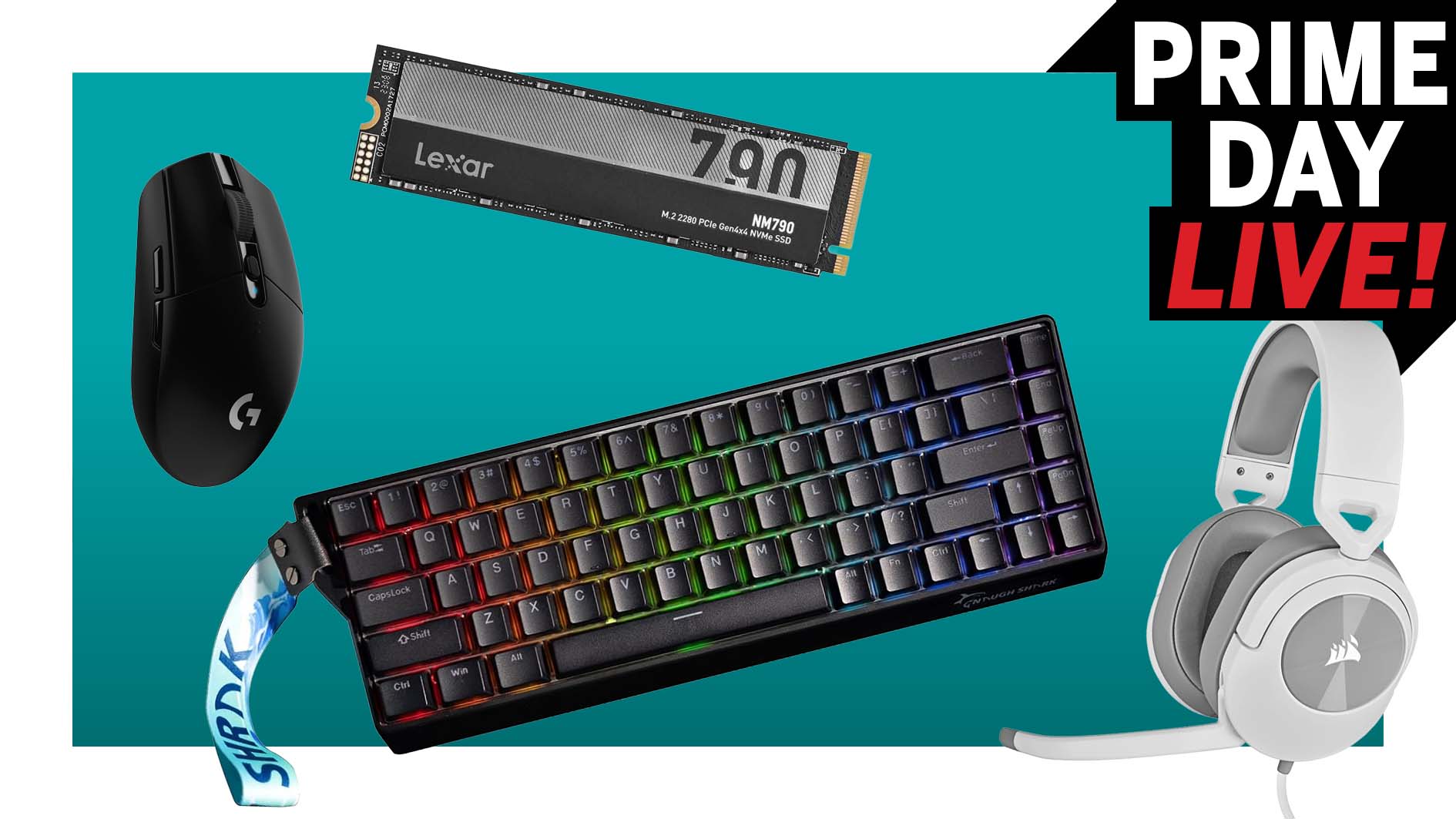 Prime Day deals live: I'm on a tight budget this year, so join me as I track down the best PC gaming deals under $100