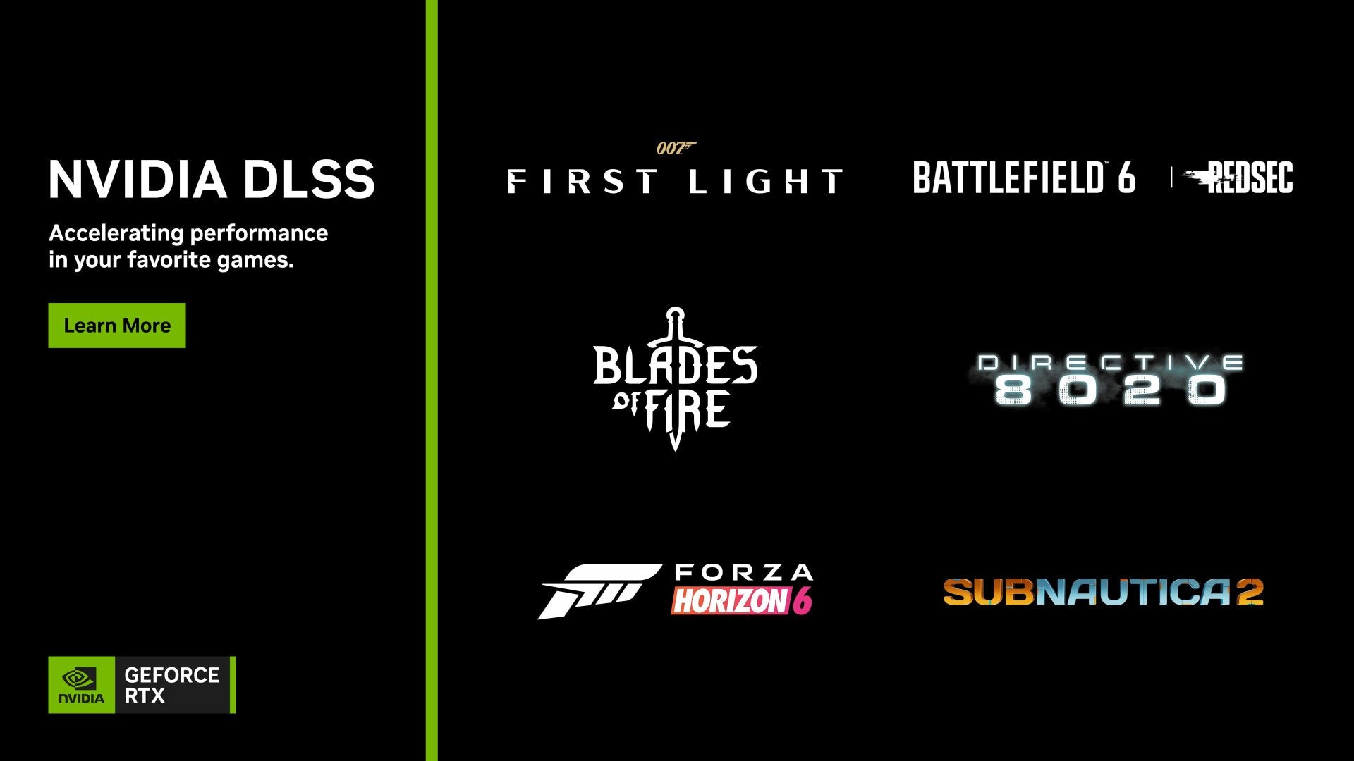 Forza Horizon 6, Directive 8020 and Subnautica 2 Arrive With DLSS 4.5 Super Resolution, New GeForce Drivers Now Live