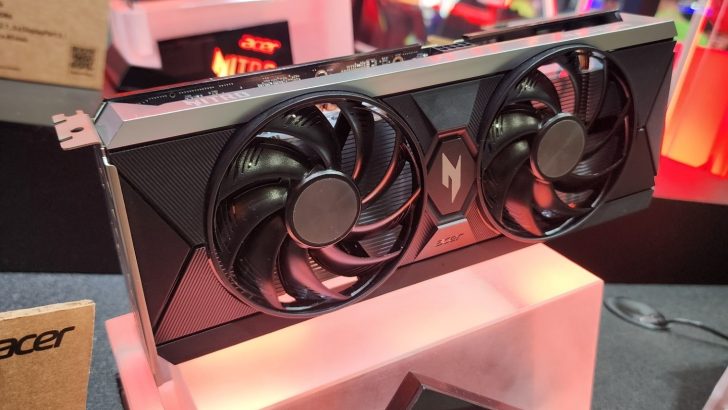 Acer Unveils AMD Radeon RX 9060 XT & Intel Arc Custom Designs, Low-Profile, Dual-Slot Coolers