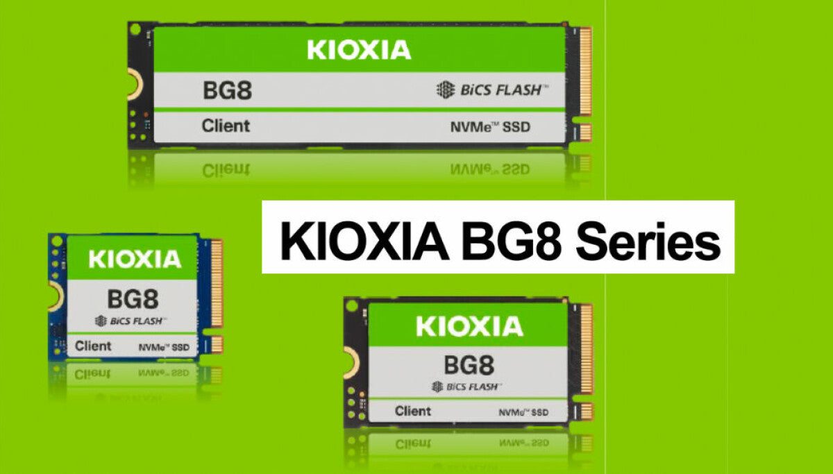 Kioxia’s announces second and faster slablet SSD in three days