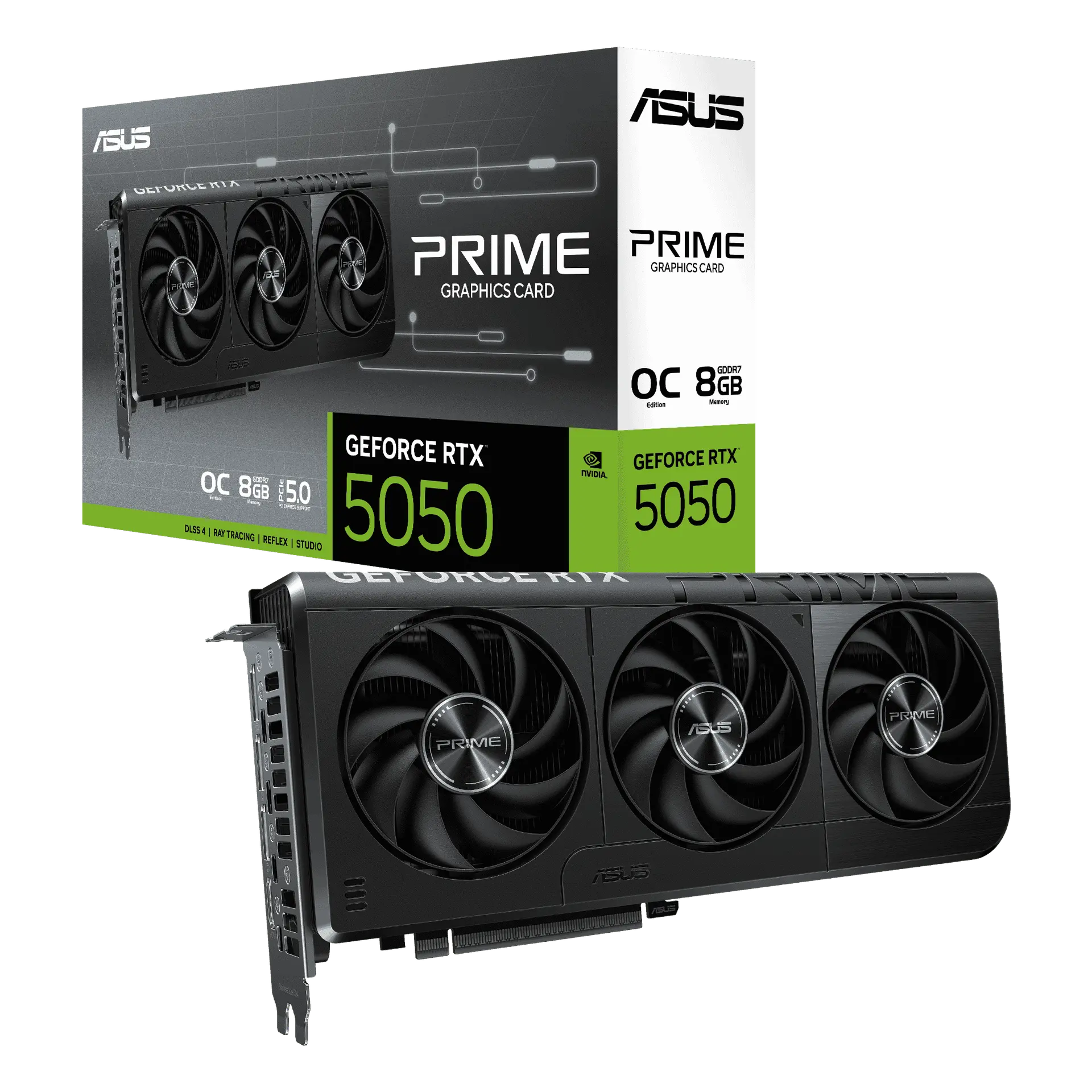 ASUS Launches RTX 5050 Prime and Dual Series Graphics Cards