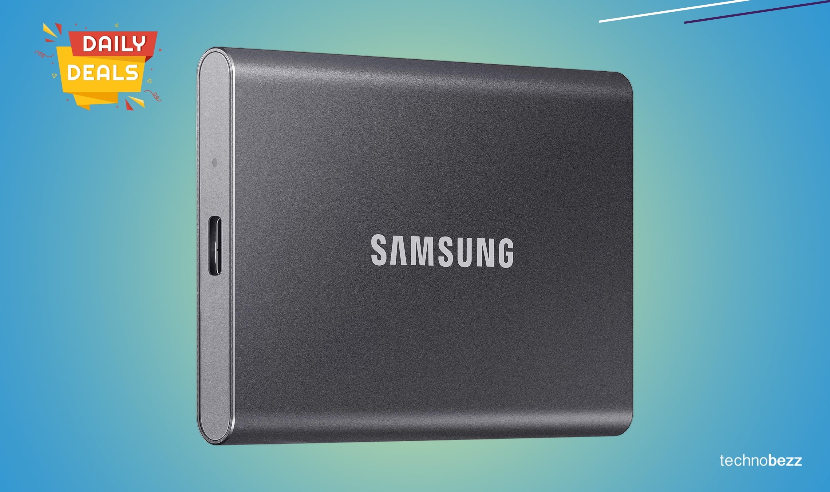 Samsung T7 Portable SSD drops to $587.49 for its 4TB model