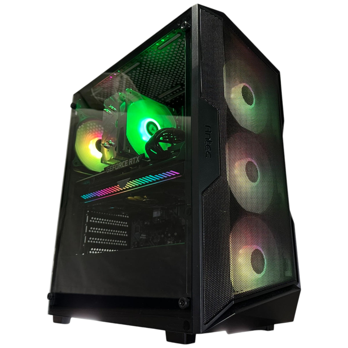Brand New High End 8-Core Gaming PC, Ryzen 7 5700x (Similar to i9-11900K), RTX 4070 Options, 32GB 3200mhz DDR4 RAM, 1TB NVME SSD, WIFI