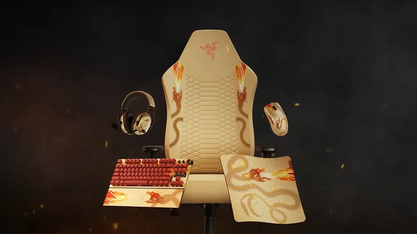 Razer Launches CS2-Themed BlackShark V3 Pro and Fengshen V2 X Chair