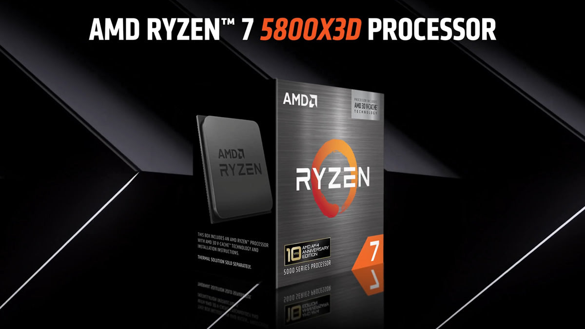AMD re-launches its Ryzen 7 5800X3D CPU at Computex