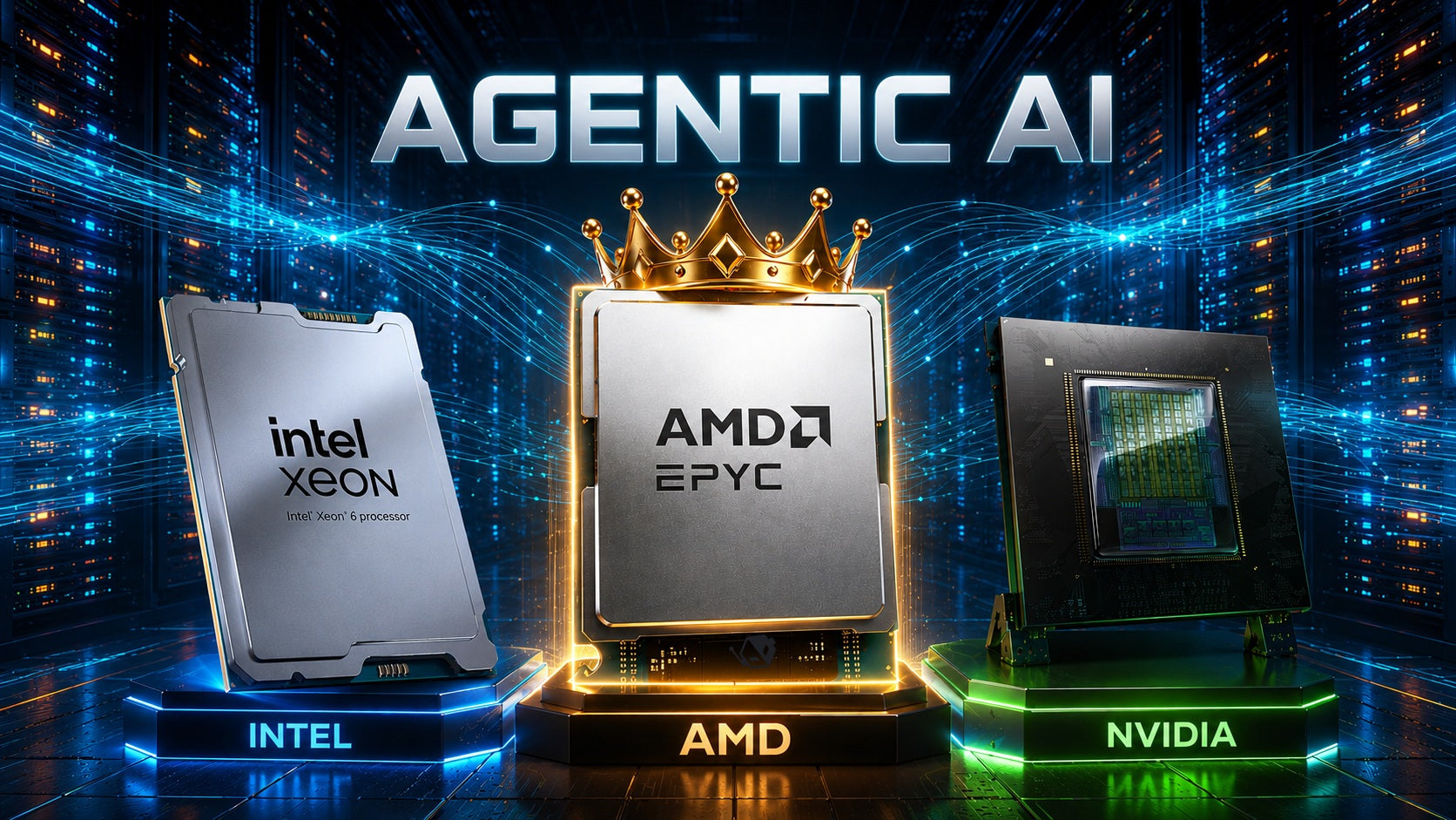 AMD Says EPYC Turin Already Crushes NVIDIA Vera by 2.37x in Agentic AI, With Zen 6 Venice Pushing the Lead Past 3.3x