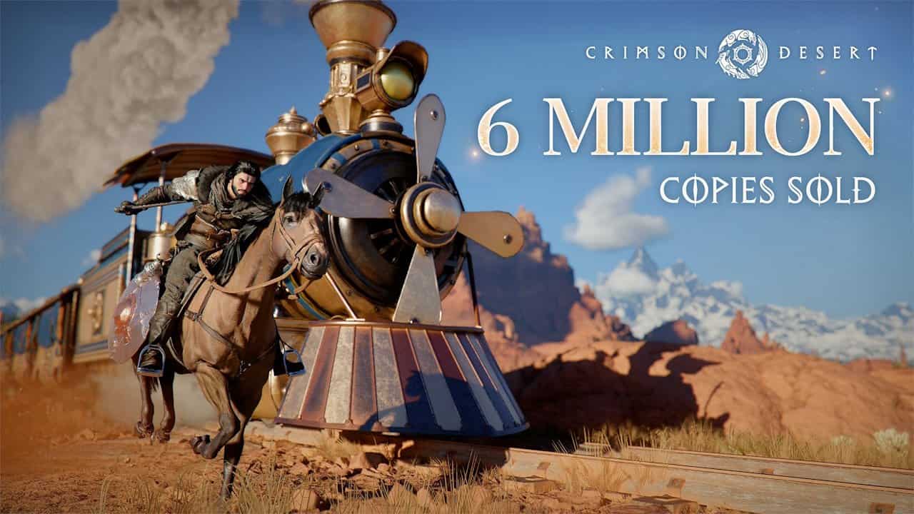 Crimson Desert Surpasses 6 Million Copies Sold