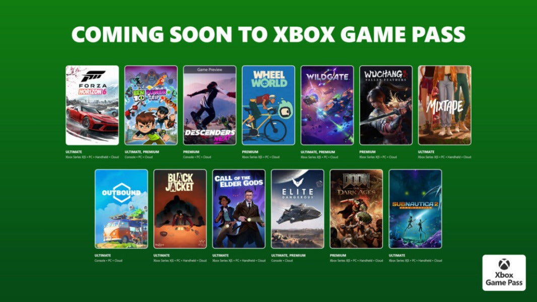 Forza Horizon 6, Subnautica 2, and More Are Headed to Game Pass in May