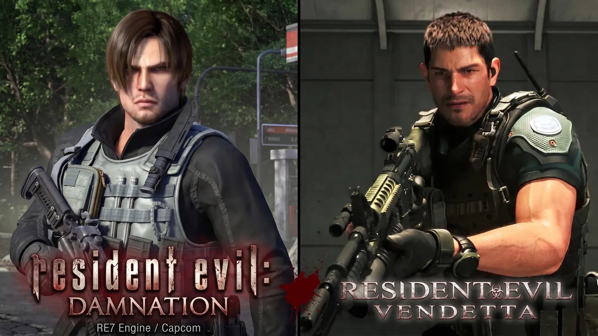 Resident Evil animated films Damnation and Vendetta have arrived on Hulu.