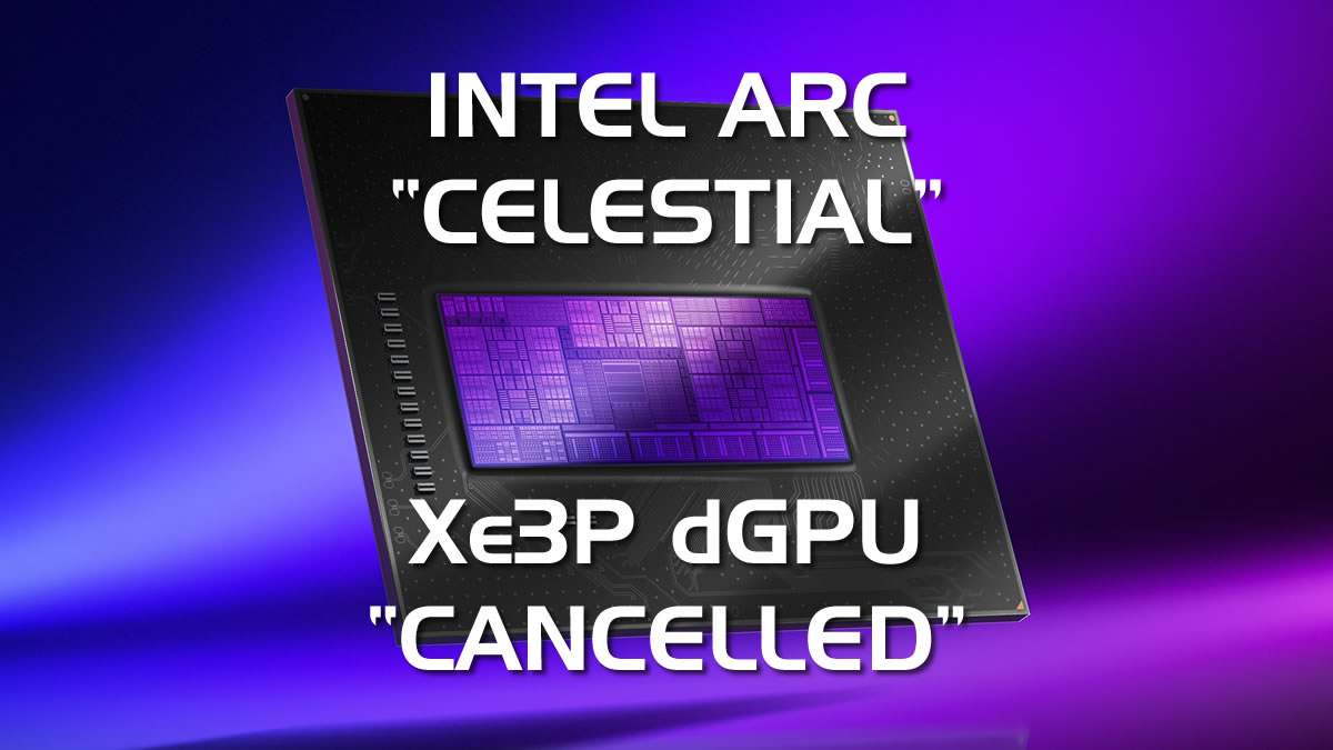 Intel will not release ARC 