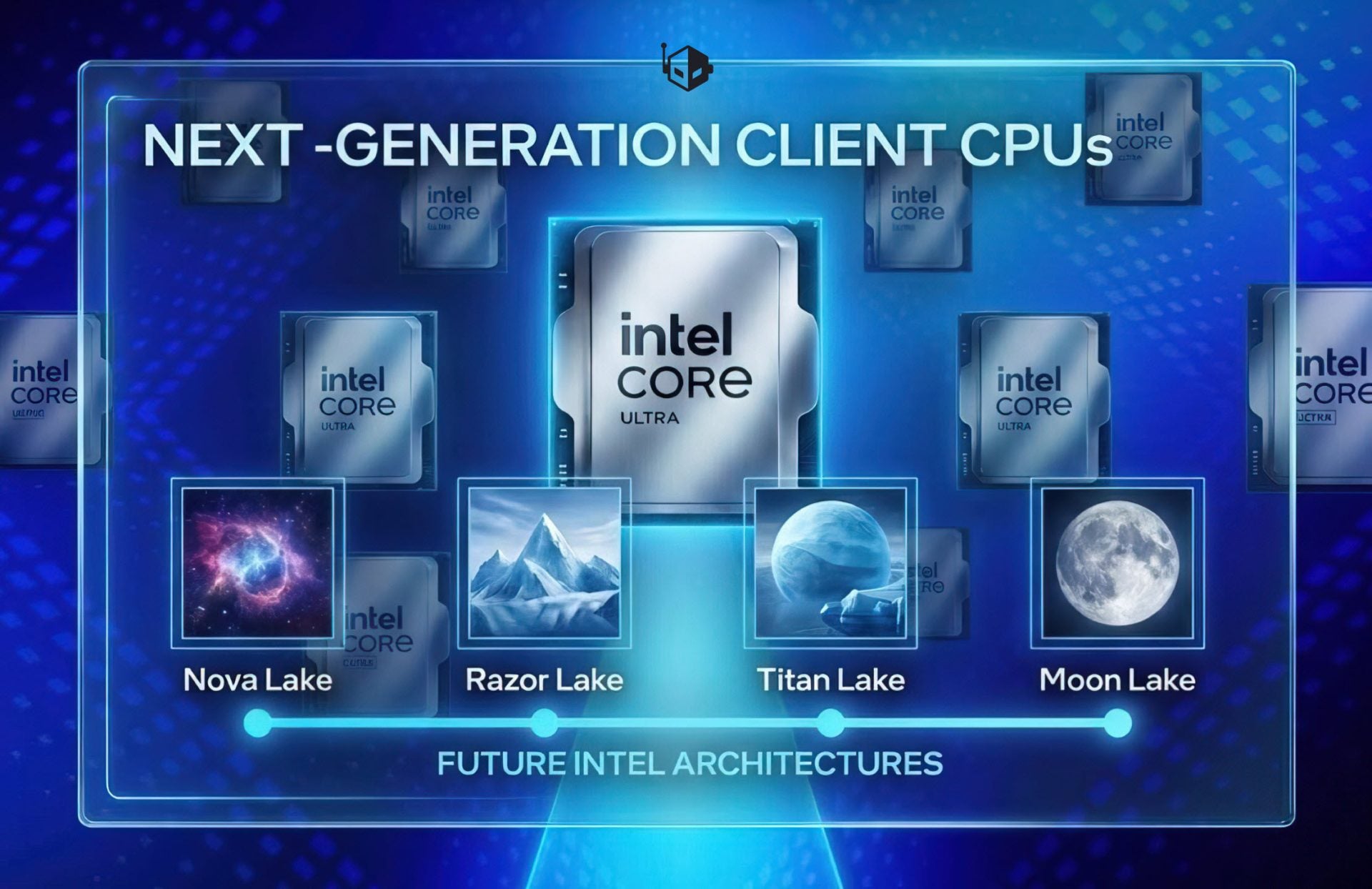 Intel PC Platform Roadmap On-Track To Tackle AMD With Nova Lake, Razor Lake, Titan Lake & Moon Lake CPU Lineups