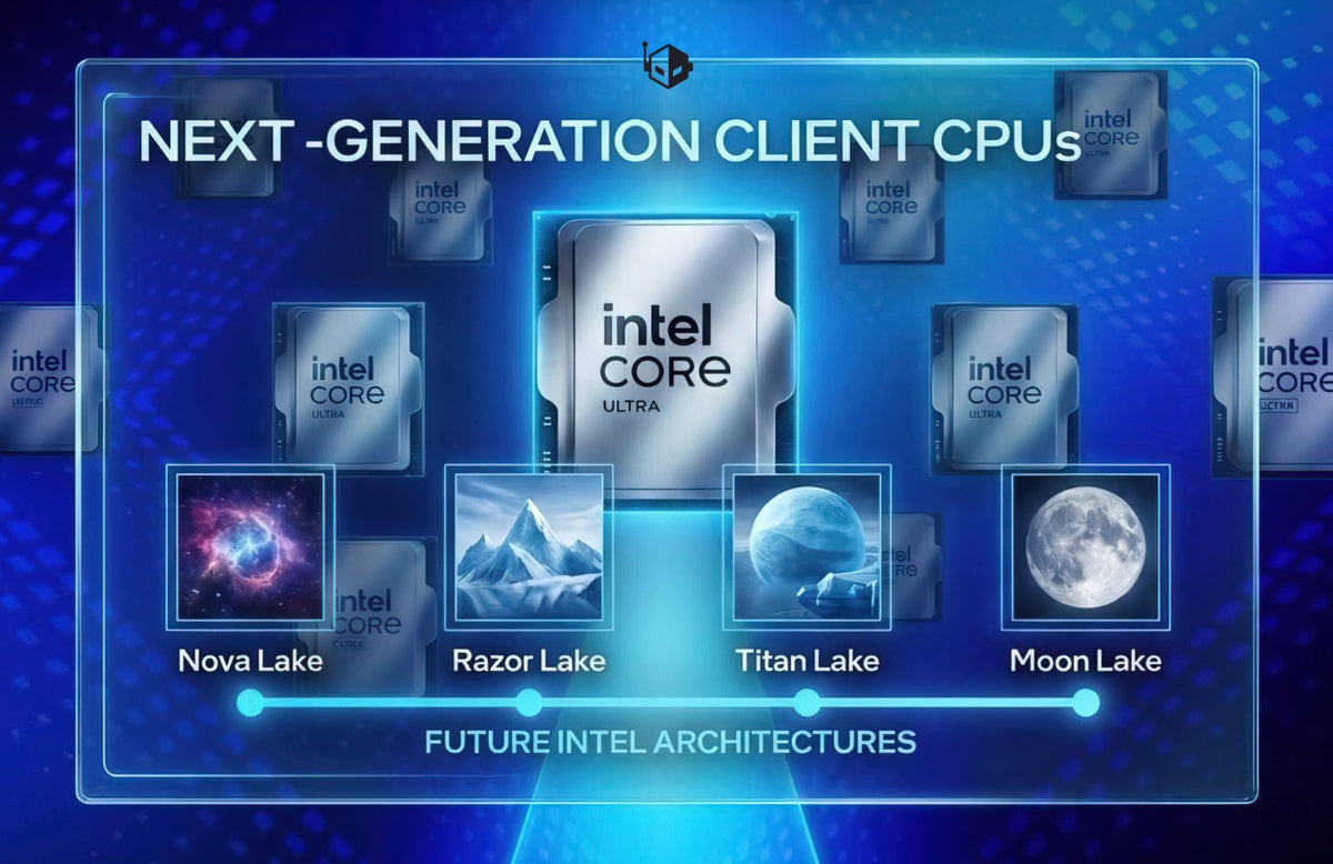 Intel PC Platform Roadmap On-Track To Tackle AMD With Nova Lake, Razor