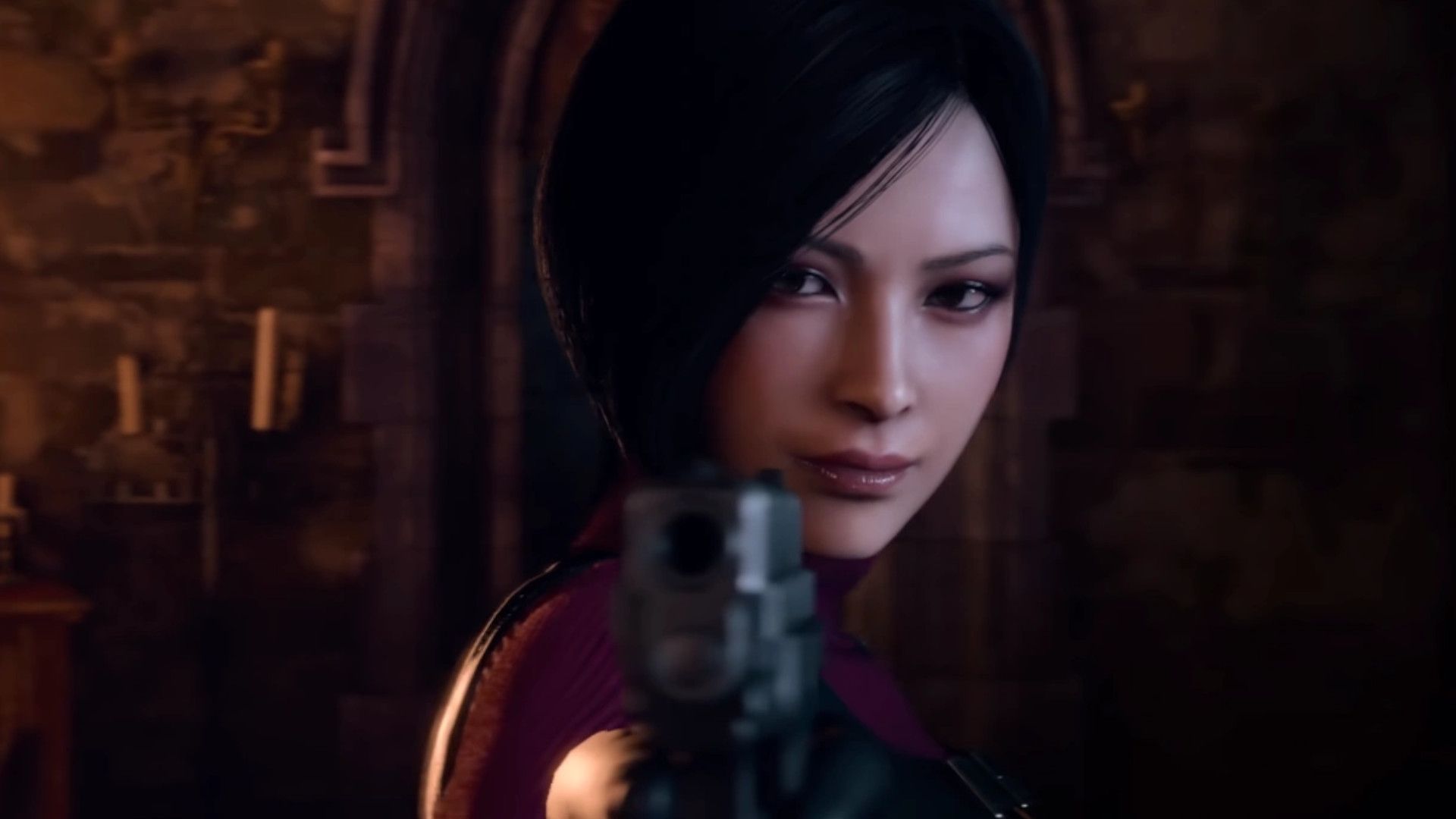 The clip of Resident Evil 2's Ada Wong actor teasing the characters return is a dud, as it actually surfaced from a fan's Cameo request