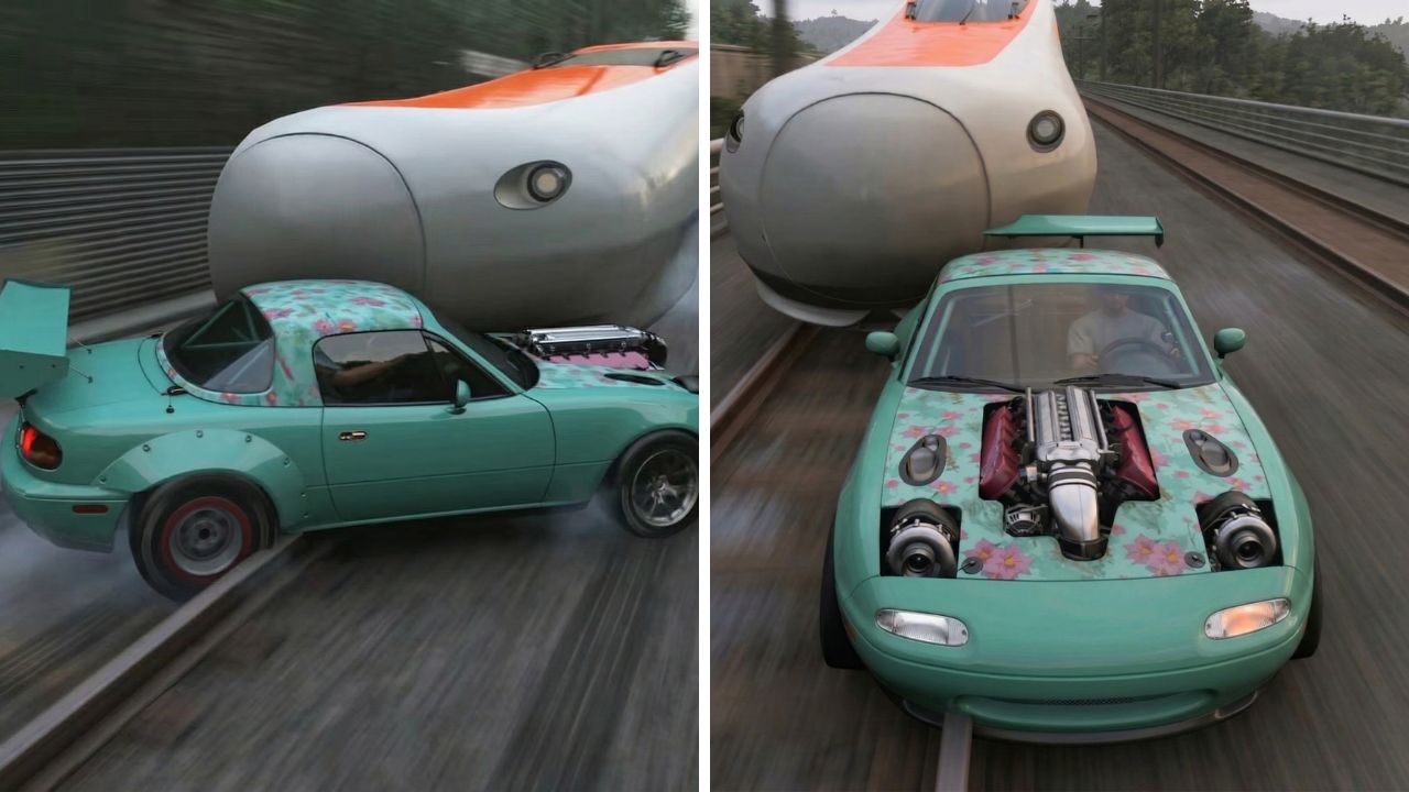How Fast is the Bullet Train in Forza Horizon 6? One YouTuber Found Out the Hard Way