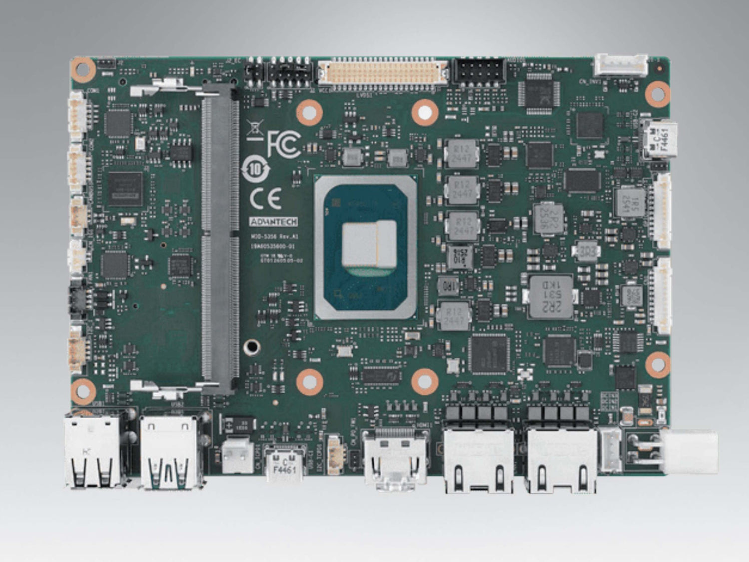 MIO-5356: Compact motherboard comes with Intel CPU and plenty of possibilities