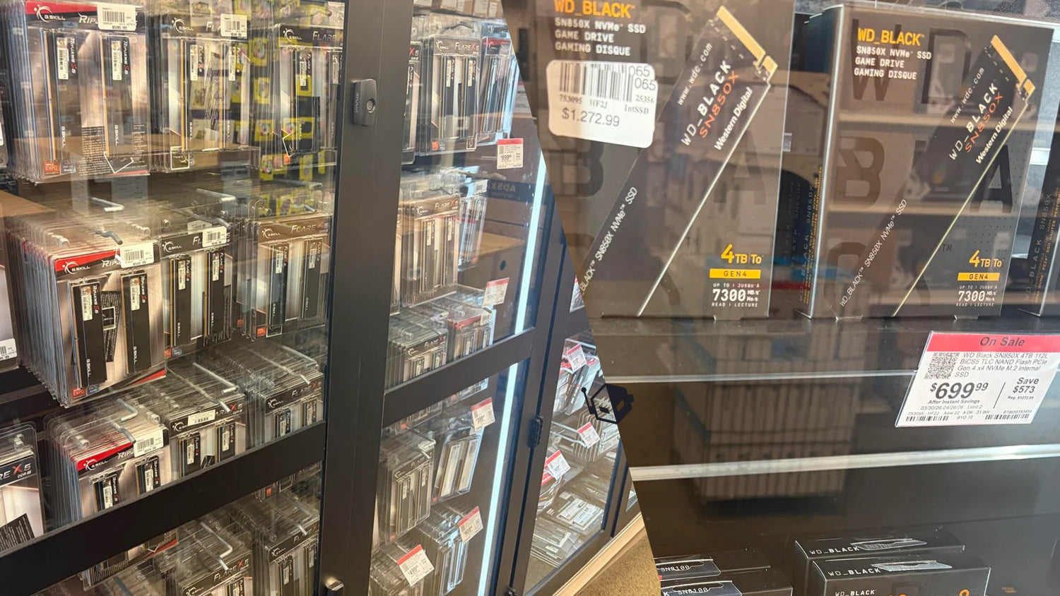 RAM And SSDs Sell For Thousands Of Dollars At Micro Center Even As Inventory Remains Full
