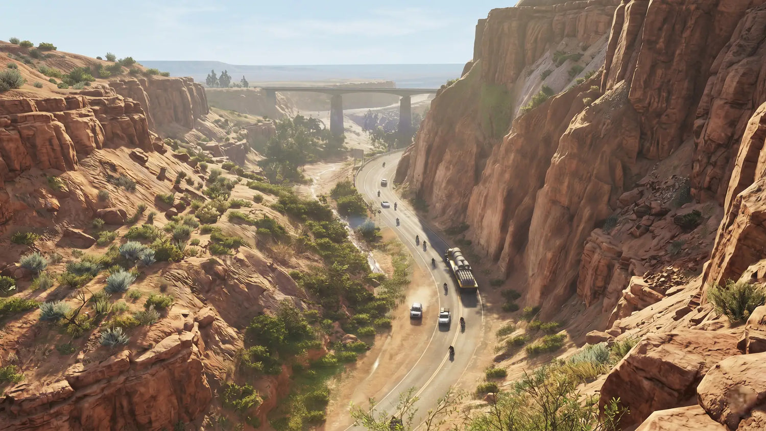 NPCs in GTA 6 will learn to overtake vehicles in the oncoming lane.