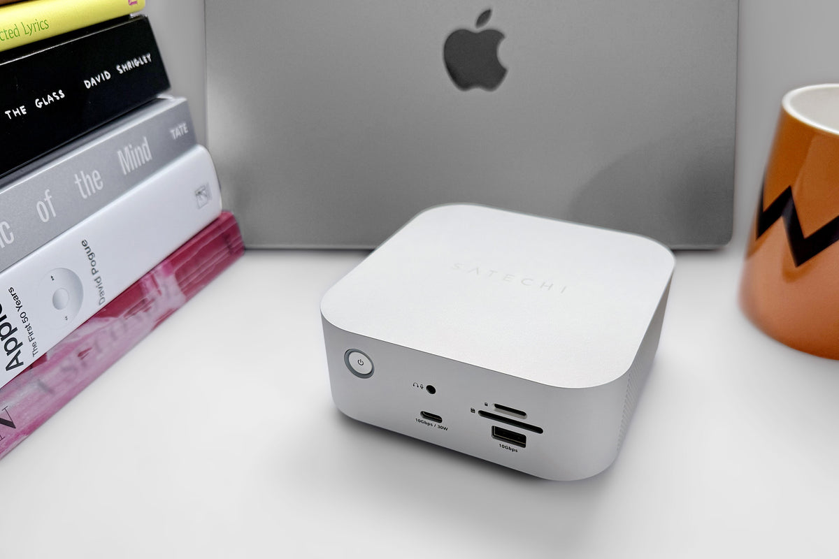 Satechi's new TB5 dock packs 4 Thunderbolt 5 ports and an 8TB SSD slot