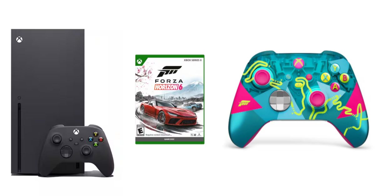 Save $150 today on a 1TB Xbox Series X with Forza Horizon 6 Limited Edition controller and game bundle (Pre-order deal)