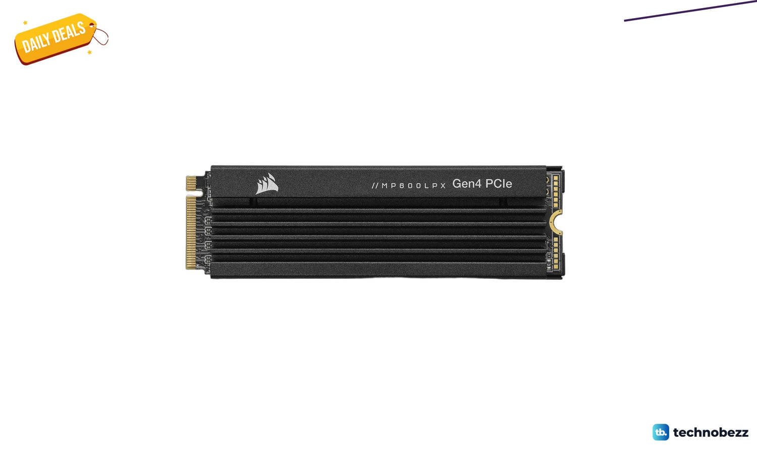 Corsair MP600 PRO LPX 8TB Gen4 SSD drops to $1264.99 on Amazon