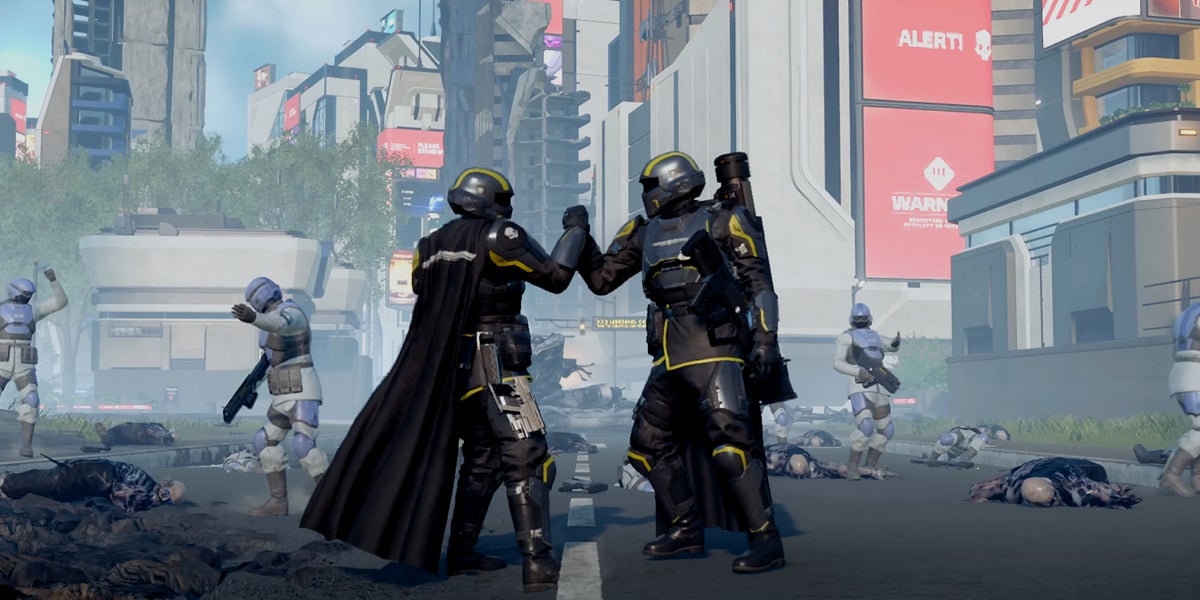 Only two cities are still standing in Helldivers 2's battle for Super Earth, and Arrowhead's kicked off an extra mission that might heal the player base's biggest divide