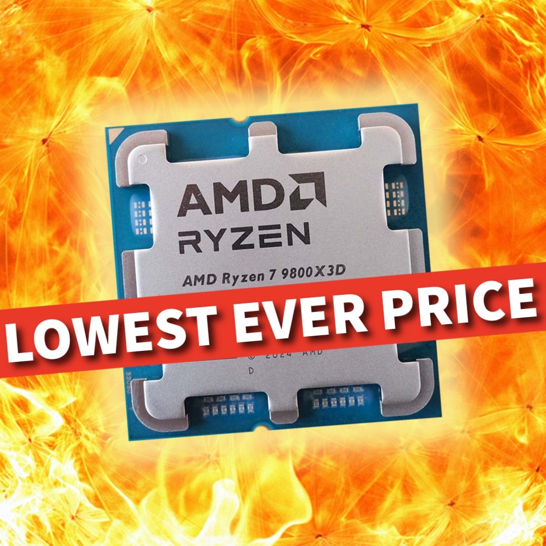 AMD Ryzen 7 9800X3D just dropped to its lowest ever price